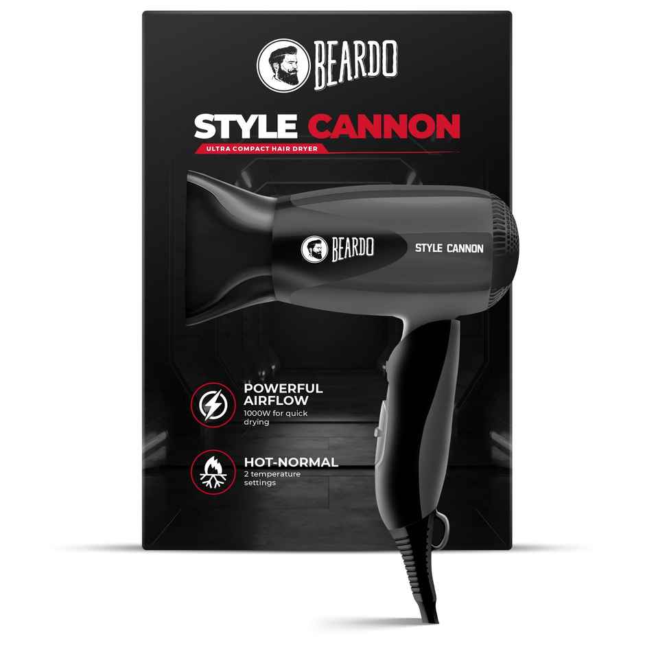 Beardo Style Cannon Ultracompact Hair Dryer