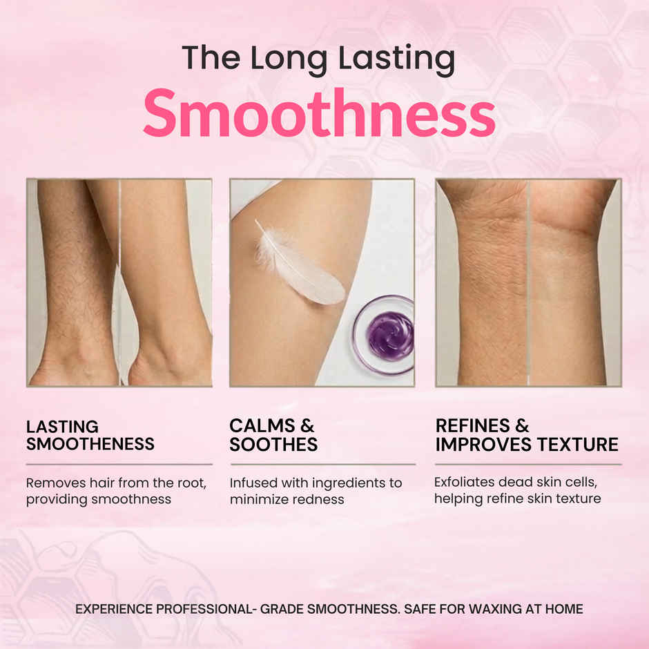 EleGanz Professional Brazilian Beans Hair Removal Natural Liposoluble Wax