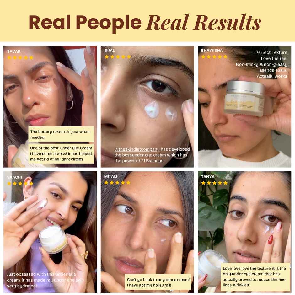 The Skin Diet Company Banana Under-Eye Cream