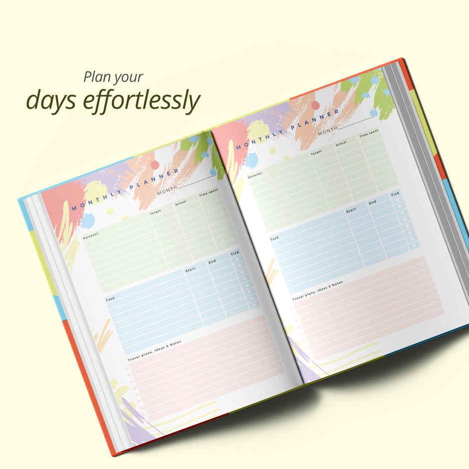 Paperkraft | Expression Series | A5 Size | 176 Pages | 80 Gsm | Single Line | Hard Cover | Assorted