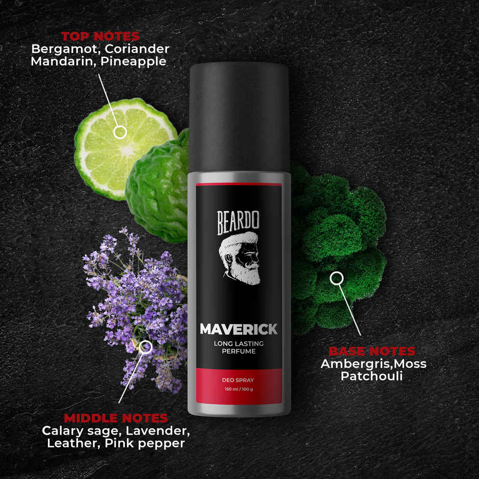 Beardo Maverick Perfume Deo Spray