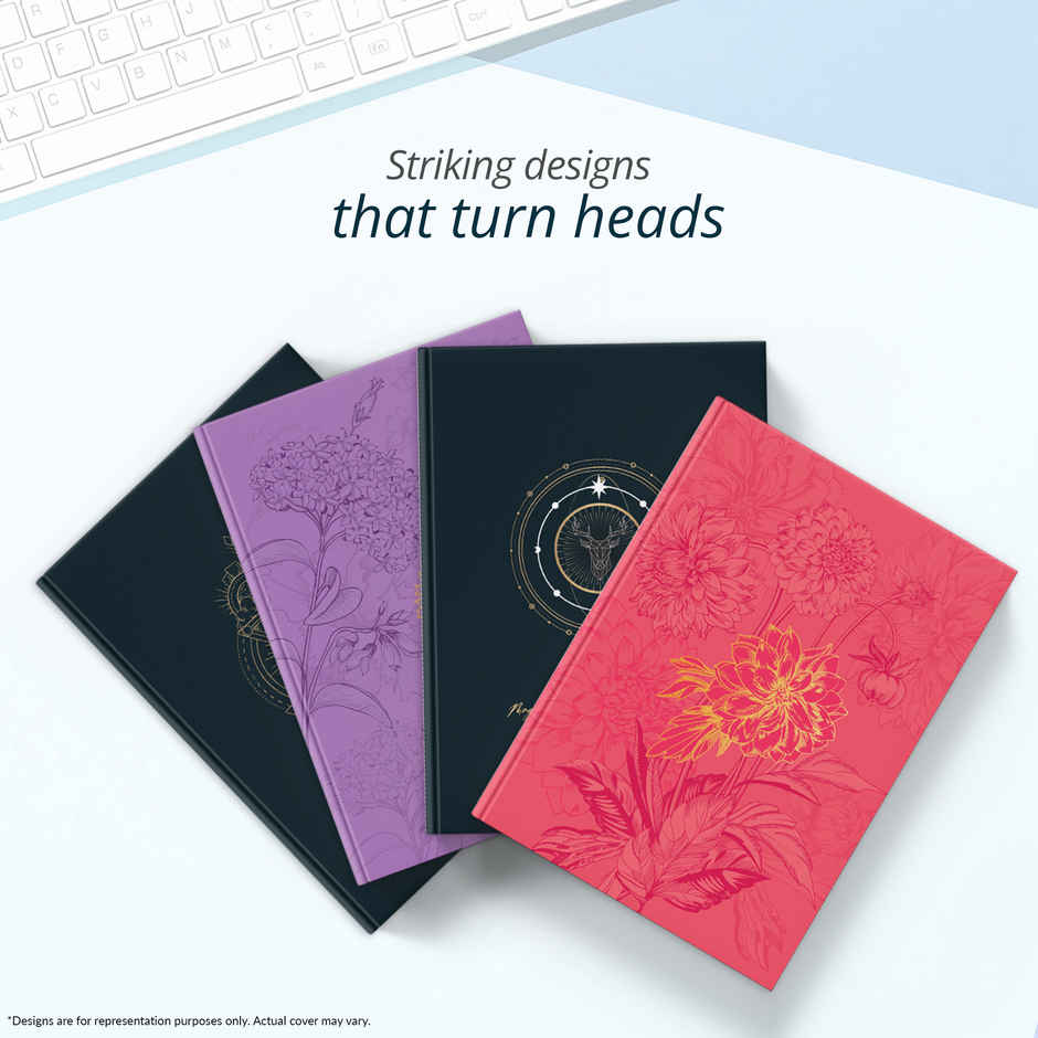 Paperkraft | Expression Series | A5 Size | 176 Pages | 80 Gsm | Single Line | Assorted