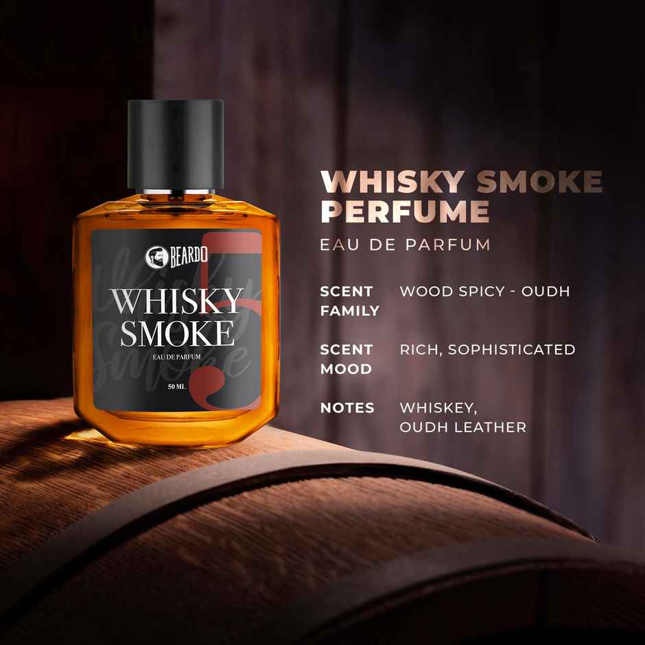 Beardo Whisky Smoke Perfume Eau De Parfum | Signature Fragrance