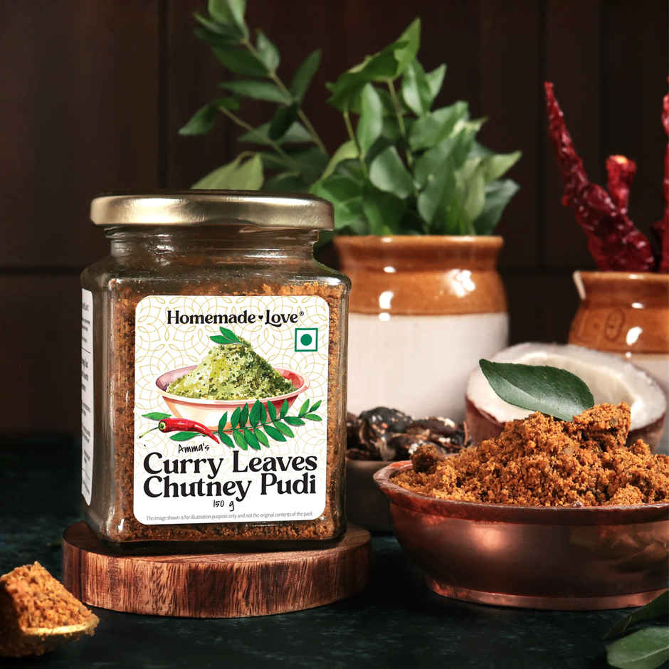 Homemade Love- Curry leaves Chutney Pudi