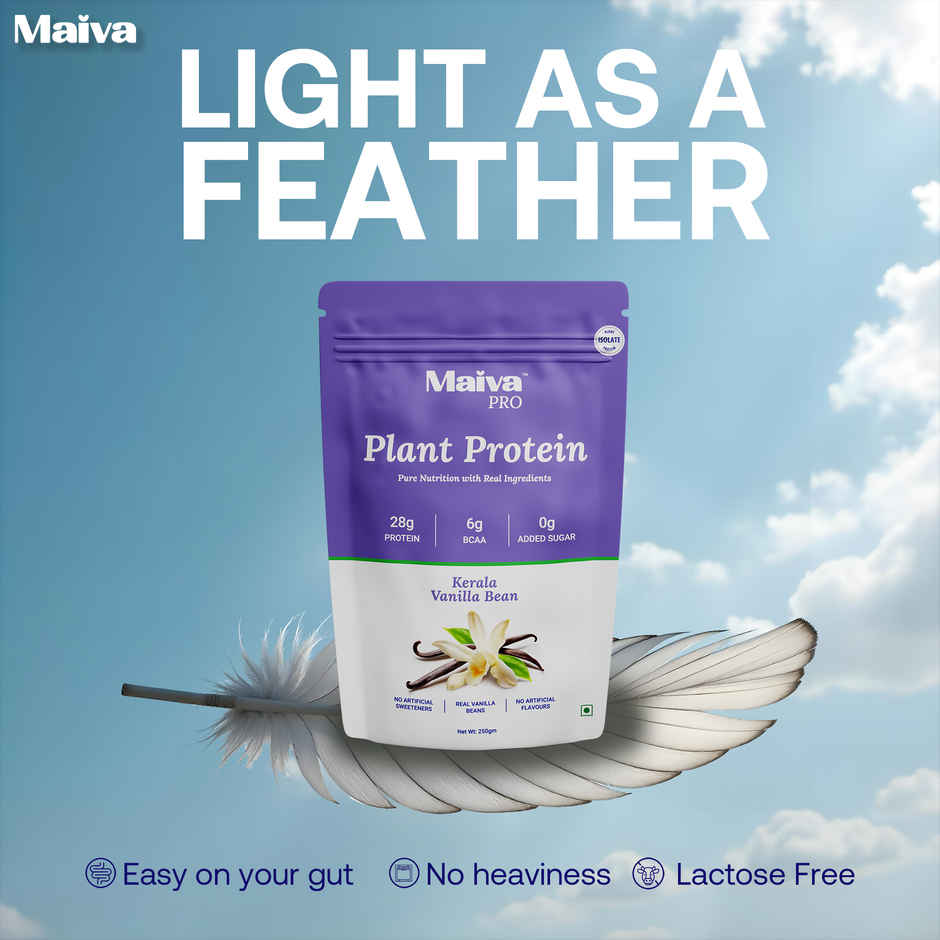 Maiva Pro Plant Protein Powder - Kerala Vanilla Bean