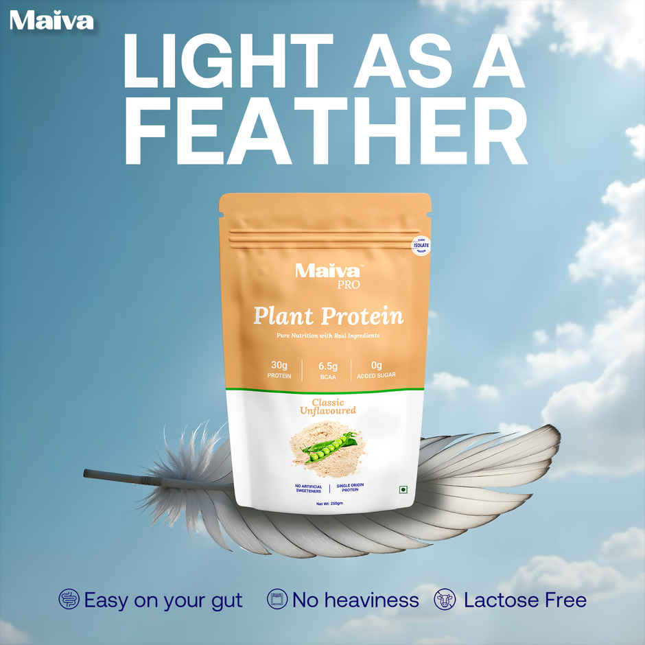 Maiva Pro Plant Protein Powder - Classic Unflavoured
