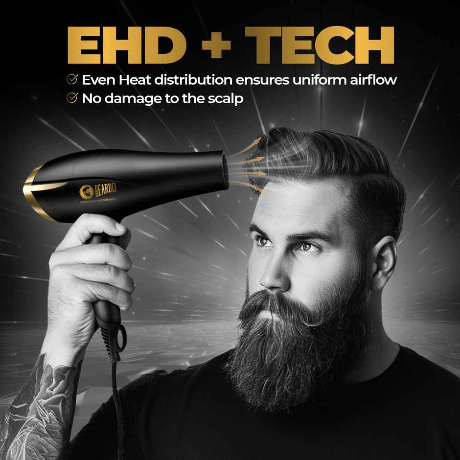 Beardo Men Tornado Pro Hair Dryer 2000W
