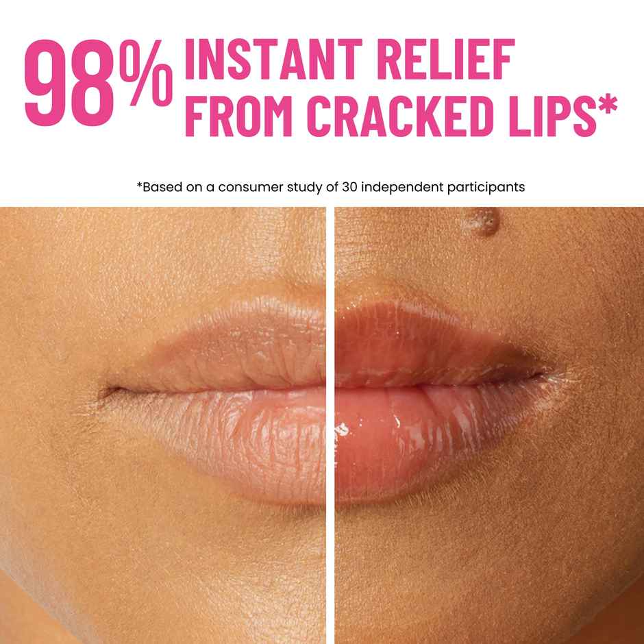 The Skin Diet Company Lip Barrier Oil Clear Gloss With Peptides Hydrates | For Dry & Pigmented Lips