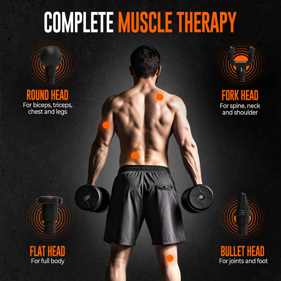 Beardo Sport Deep Tissue Massage Gun