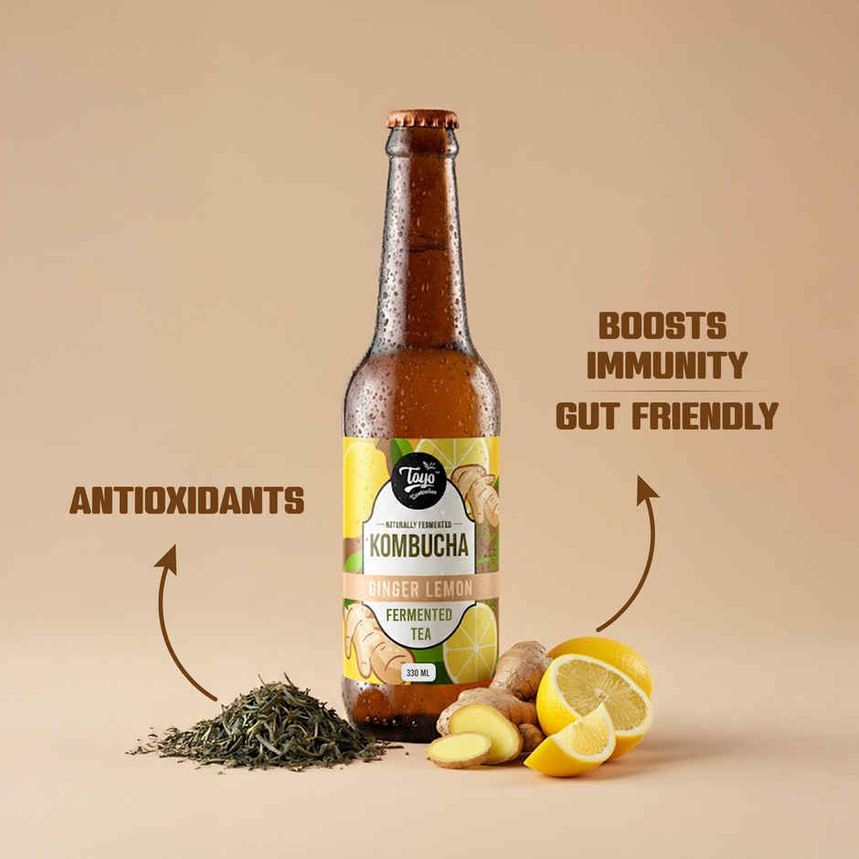 Toyo Ginger and Lemon Kombucha Combo