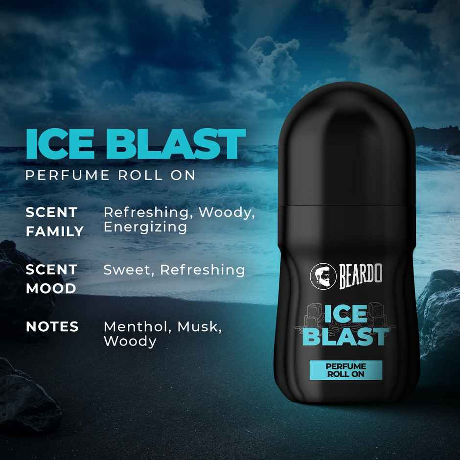 Beardo Ice Blast Perfume Roll On