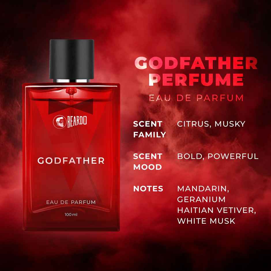 Beardo Godfather Long Lasting Perfume For Men Eau De Parfum