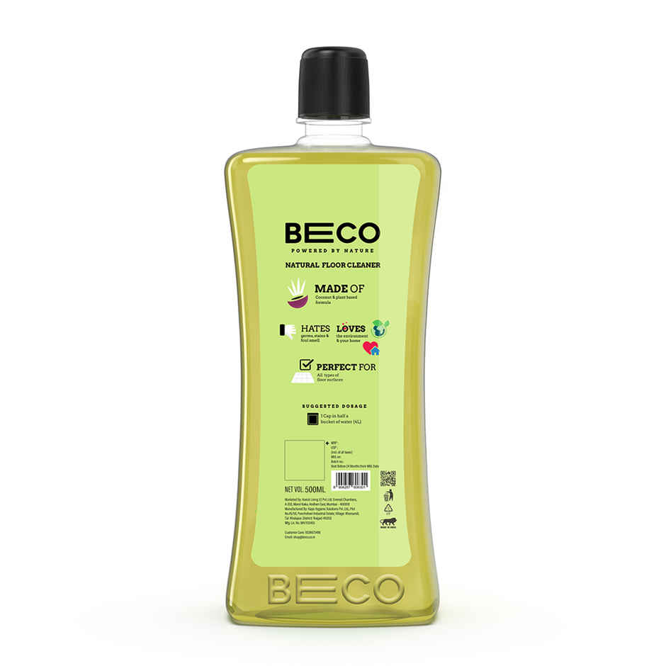 Beco Lemongrass & Basil Freshness Natural Disinfectant Floor Cleaner