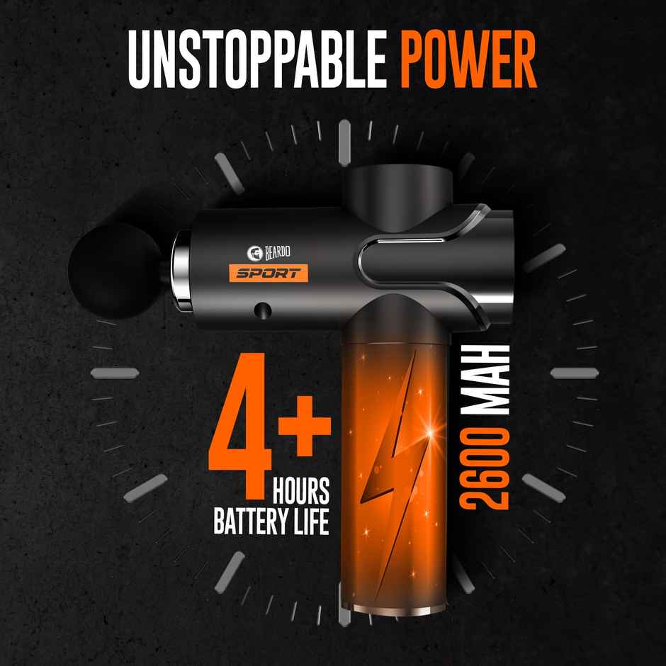 Beardo Sport Deep Tissue Massage Gun