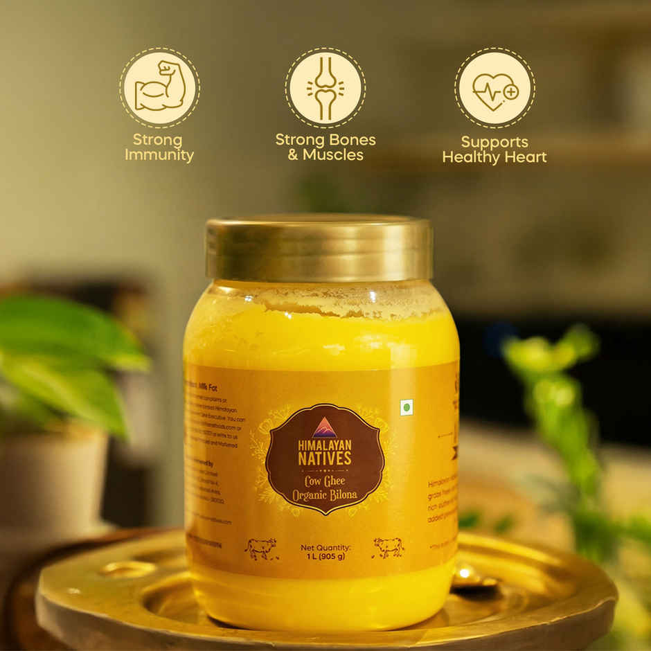 Himalayan Natives Organic Bilona Cow Ghee | Jar