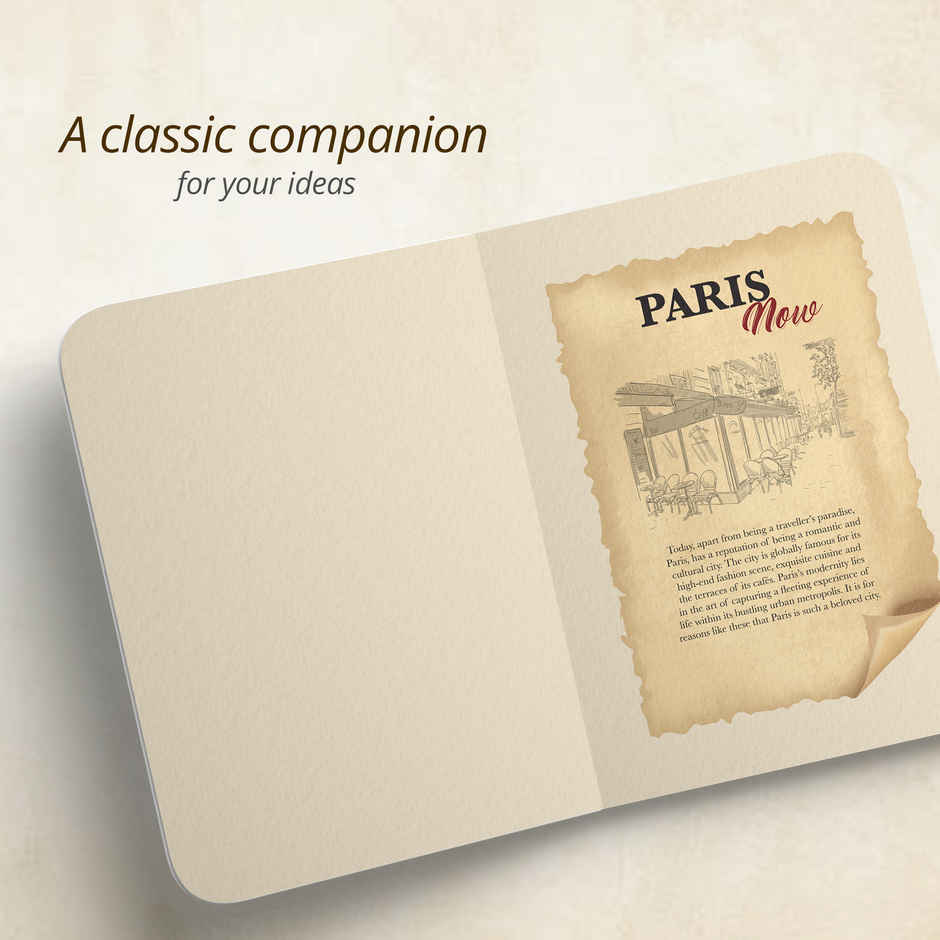 Paperkraft | Vintage Series Brown Kraft | Vintage Items | 210x 148 |176 Pages |unruled