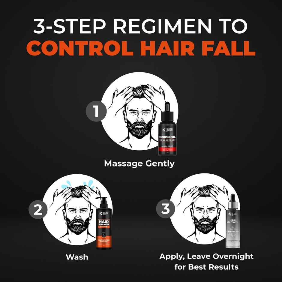 Beardo Hair Growth Sulphate Free Shampoo