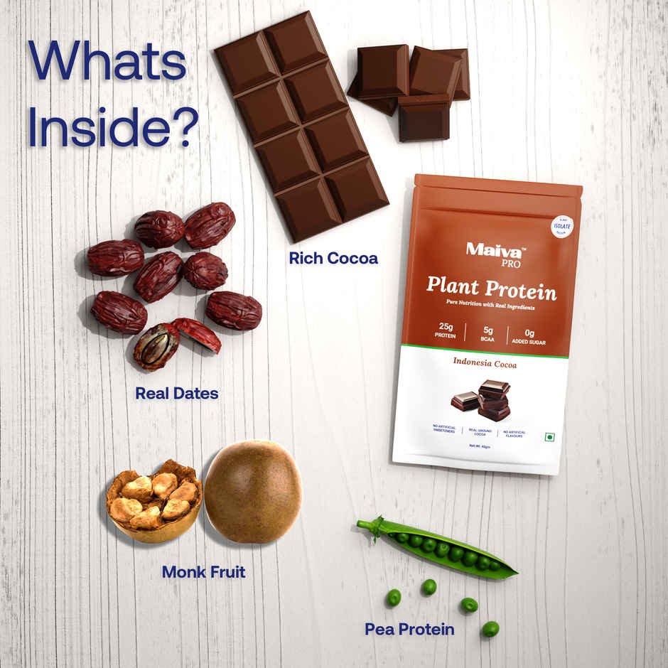 Maiva Pro Plant Protein Powder - Indonesian Cocoa