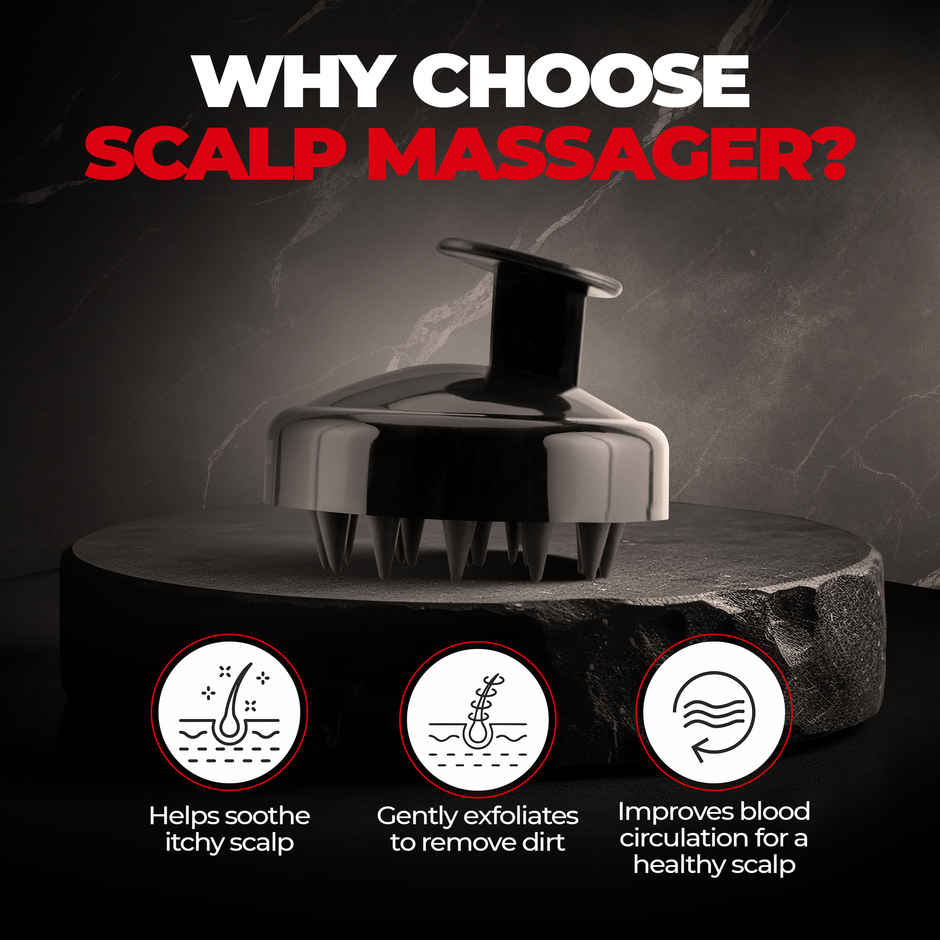Beardo Scalp Massager - Exfoliating & Soothing