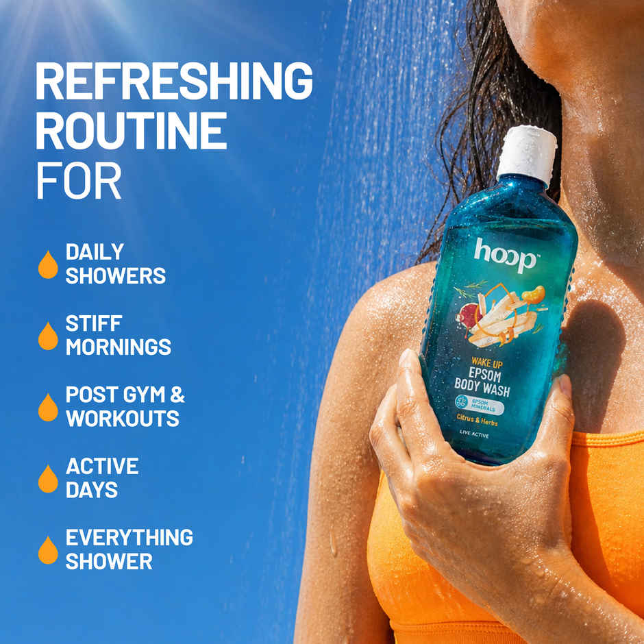 Hoop Epsom Body Wash Citrus Herbs
