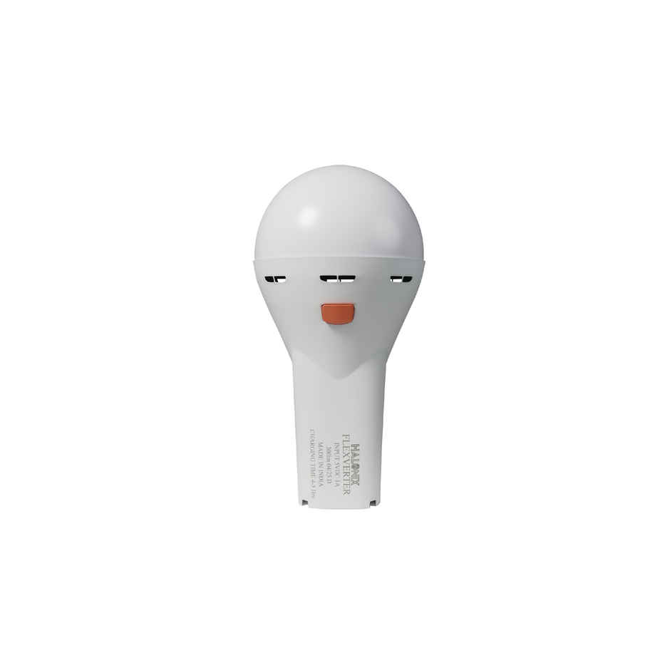 Halonix 5W Portable LED Emergency Light | Torch + Hanging Bulb 2-in-1|Type-C Rechargeable|4H Backup