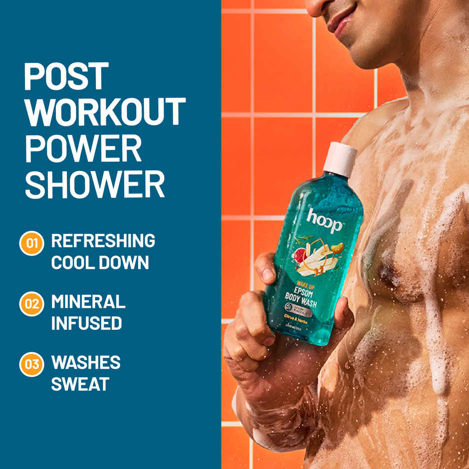 Hoop Epsom Body Wash Citrus Herbs