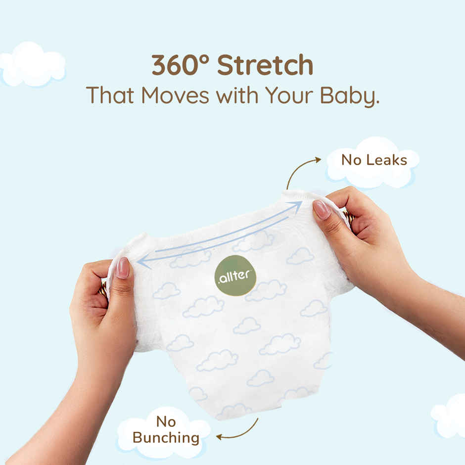 allter Breeze Baby Diaper Pants | M | 32 pcs