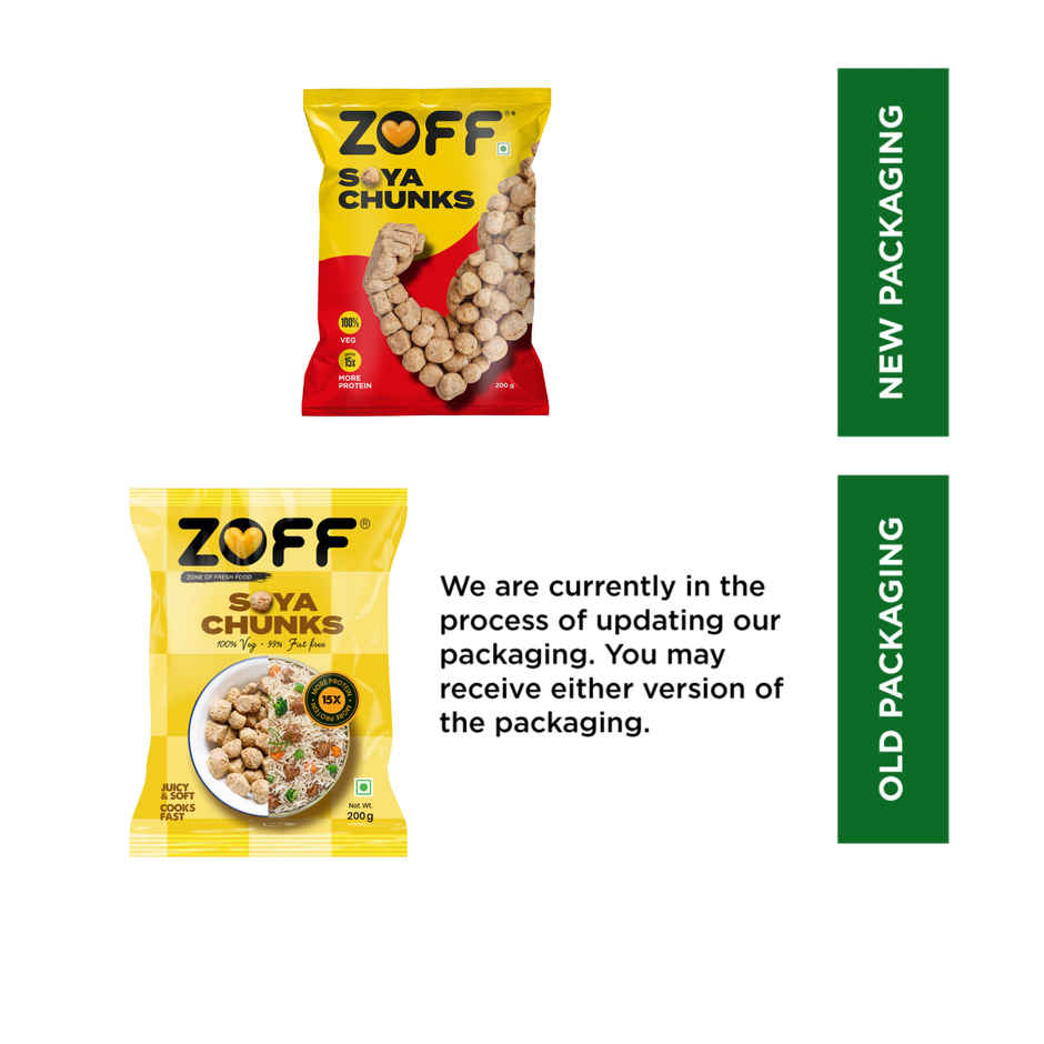 ZOFF Soya Chunks - Soya Nuggets