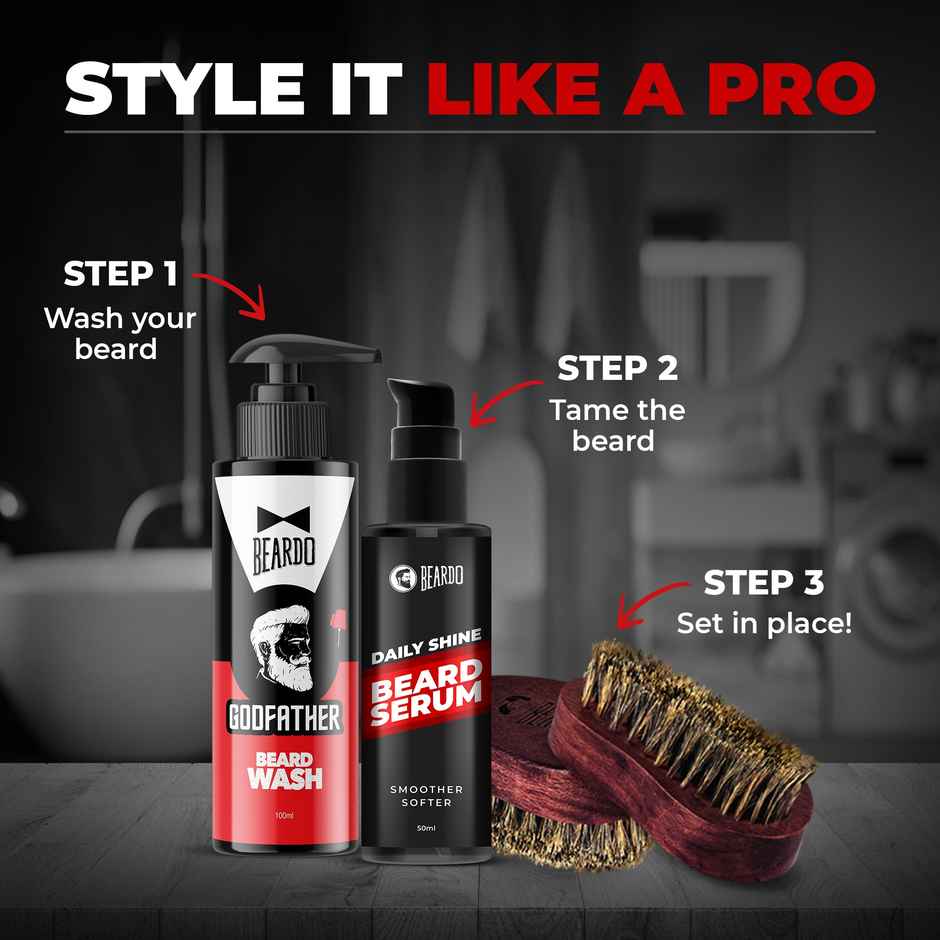 Beardo Men Smoother Shinier Beard Serum
