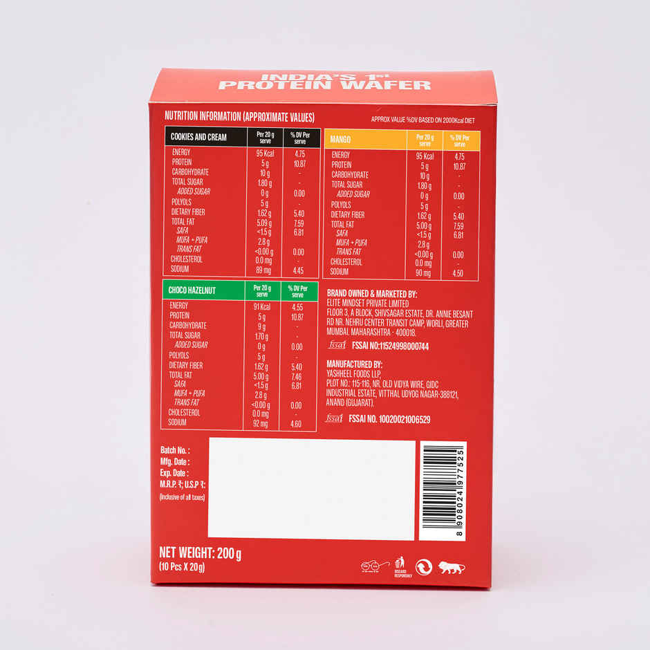 Superyou Mini Assorted Wafer Protein Bar