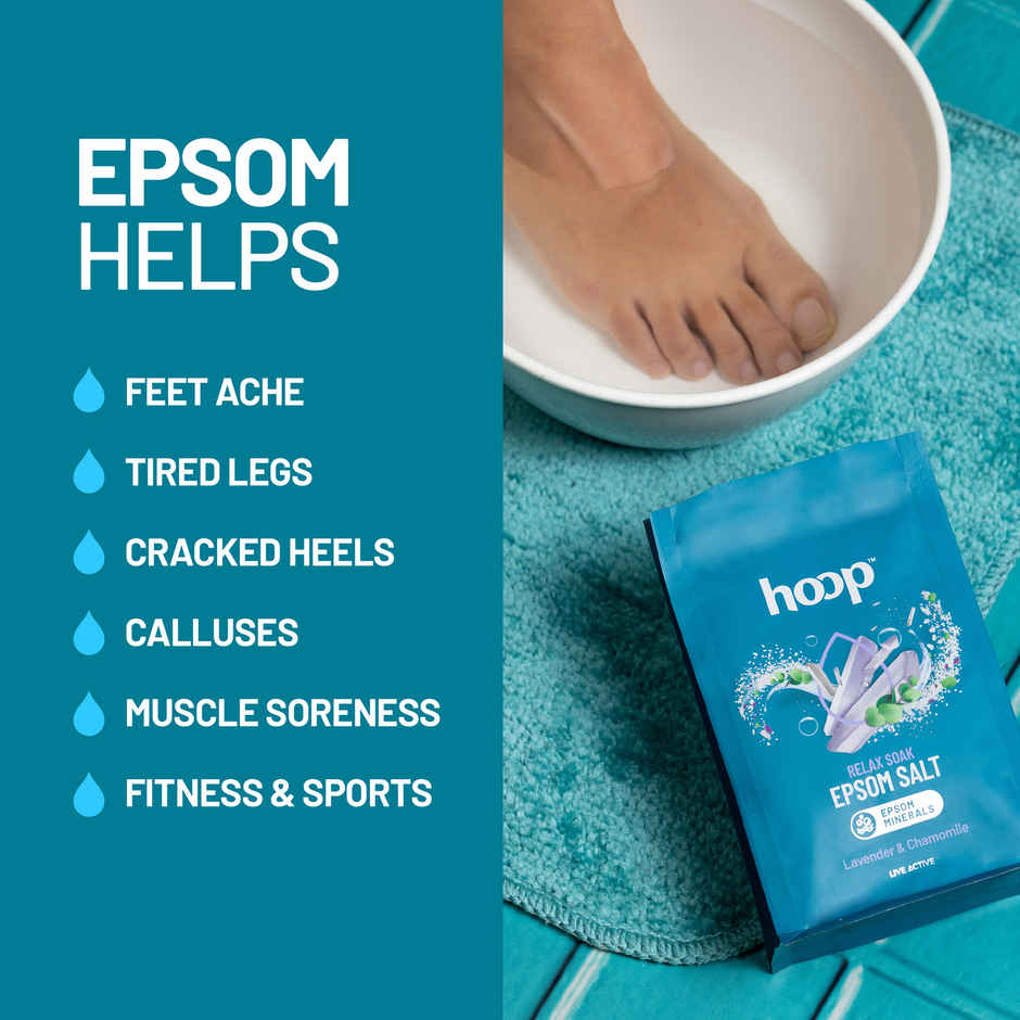 Hoop Epsom Salt Lavender & Chamomile