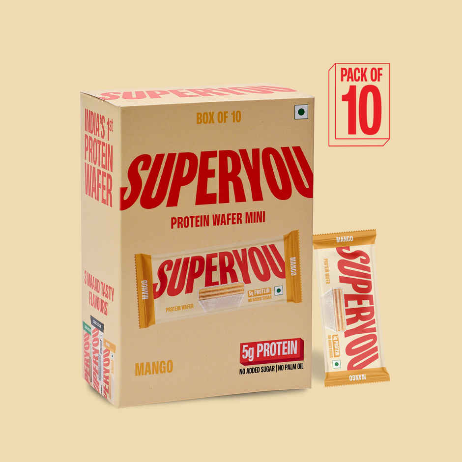 SuperYou Mini Mango Protein Wafer Bar