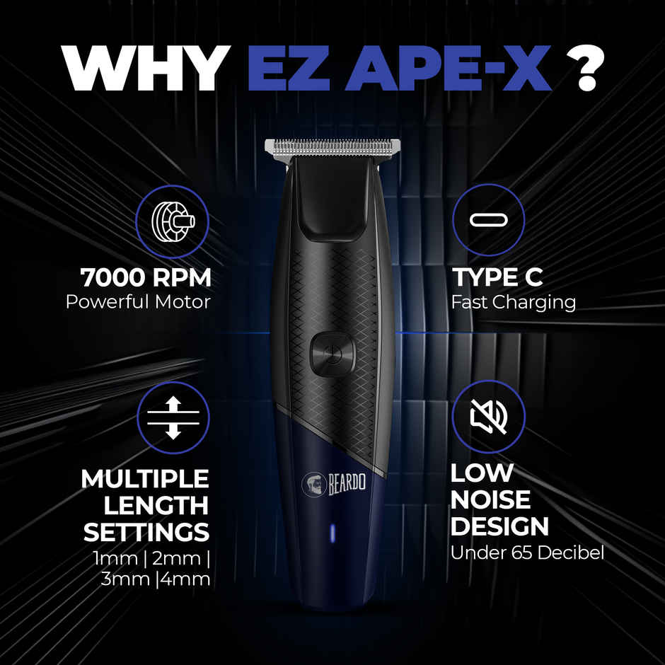Beardo EZ Apex Trimmer Blue