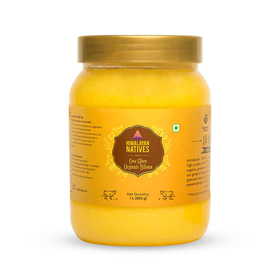 Himalayan Natives Organic Bilona Cow Ghee | Jar