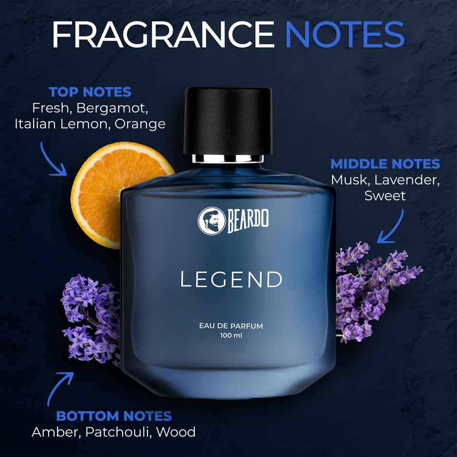 Beardo Legend Long Lasting Perfume For Men | Eau De Parfum
