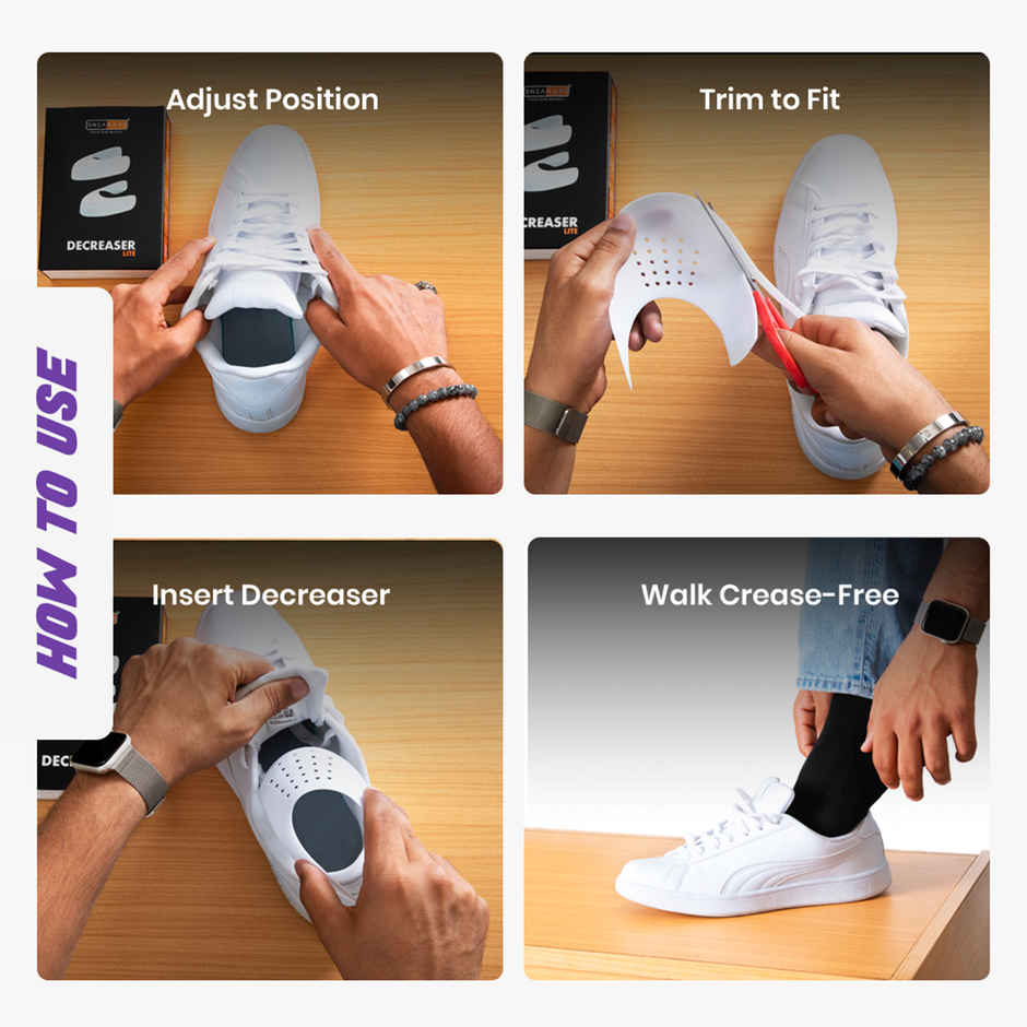Sneakare Decreaser Lite Shoe Crease Protector Large | UK7-UK12