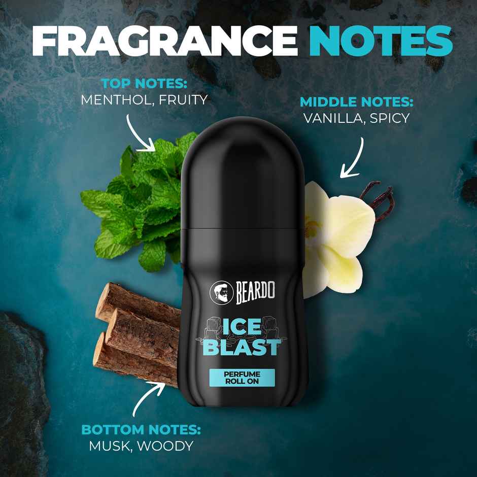 Beardo Ice Blast Perfume Roll On