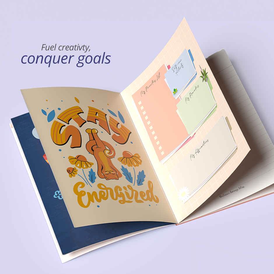 Paperkraft | Signature Series | A5 Size | 176 Pages | 80 Gsm | Single Line | Assorted