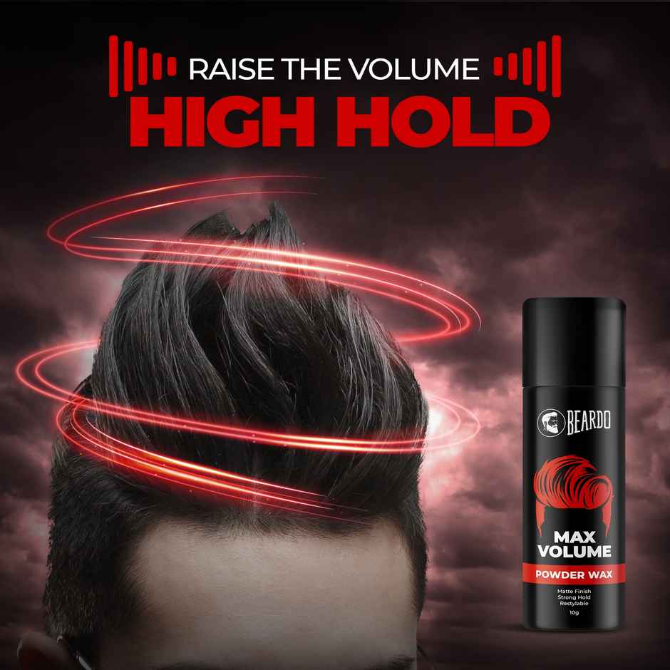 Beardo Max Volume Hair Wax Powder