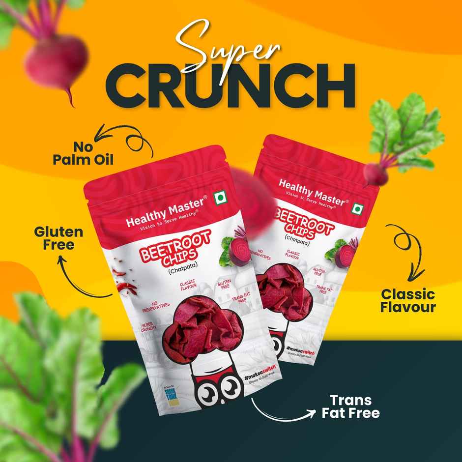 Healthy Master Beetroot Chips