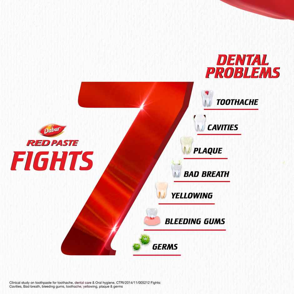 Dabur Red Ayurvedic Toothpaste Combo