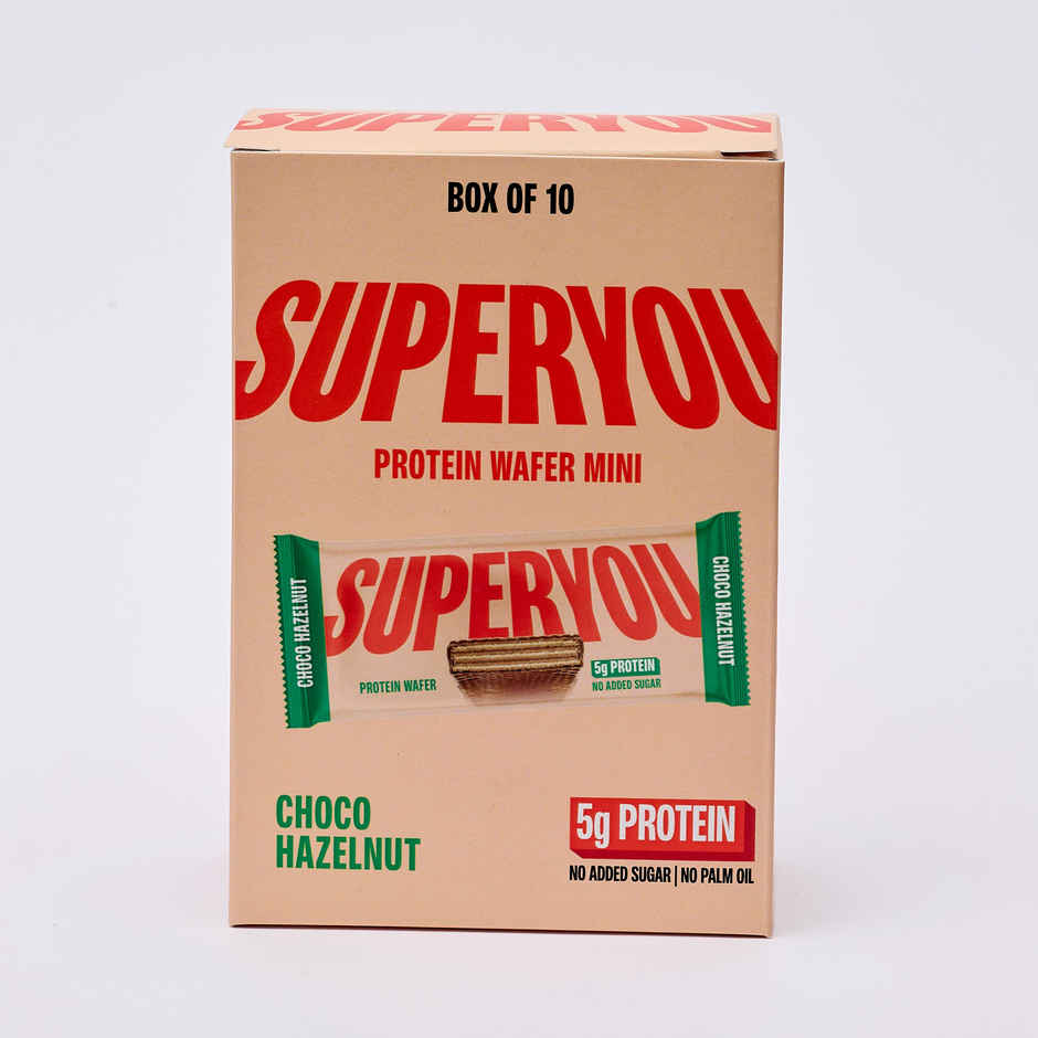 Superyou Mini Choco Hazelnut Protein Wafer Bar