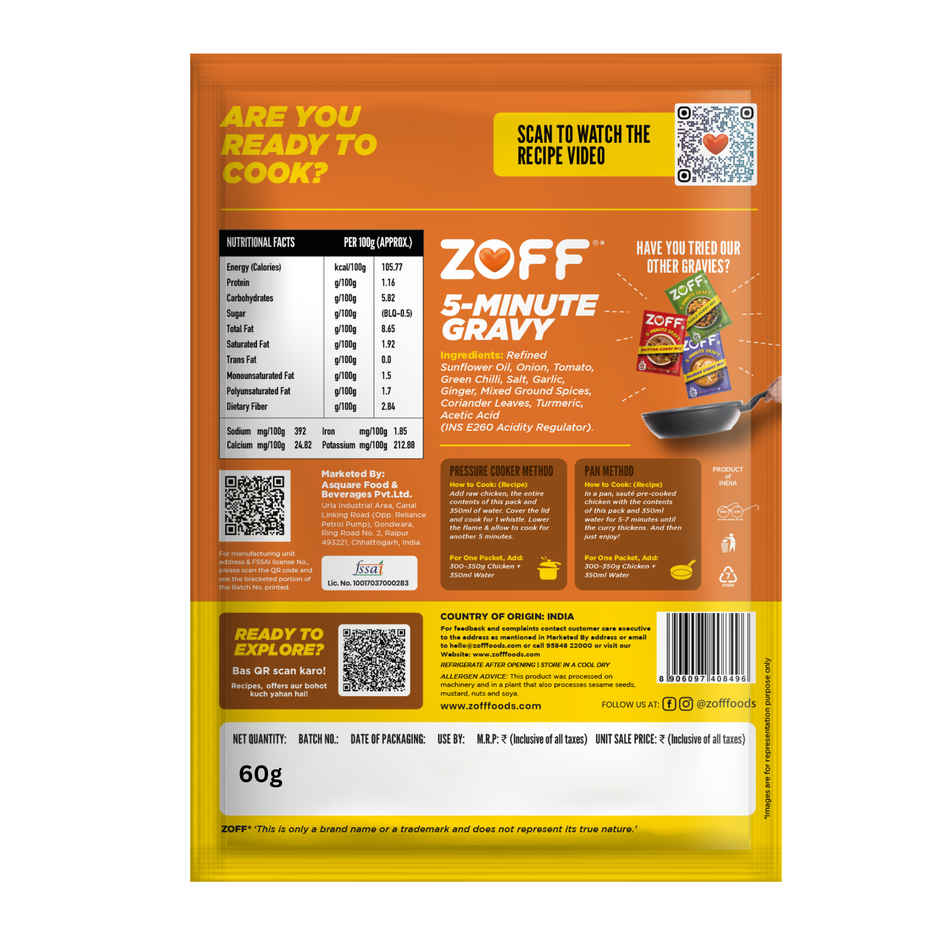Zoff 5Mins Gravy Chicken