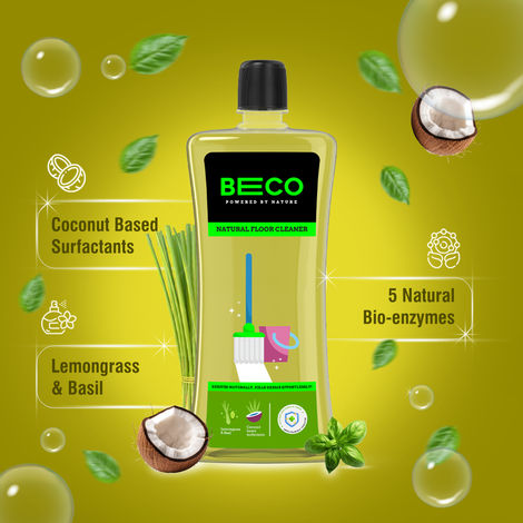 Beco Lemongrass & Basil Freshness Natural Disinfectant Floor Cleaner
