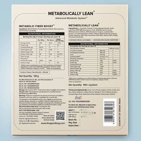 The Good Bug Advanced Metabolic System