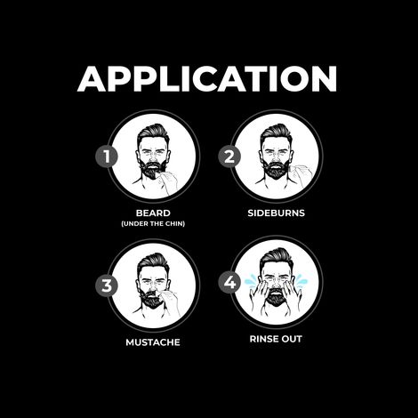 Beardo Men Natural Black Beard Colour