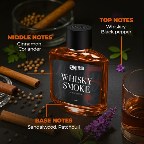 Beardo Whisky Smoke Long Lasting Perfume For Men Eau De Parfum