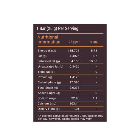 Eat Anytime Single Millet Bar - Ragi