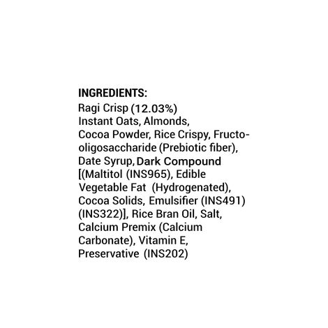 Eat Anytime Single Millet Bar - Ragi