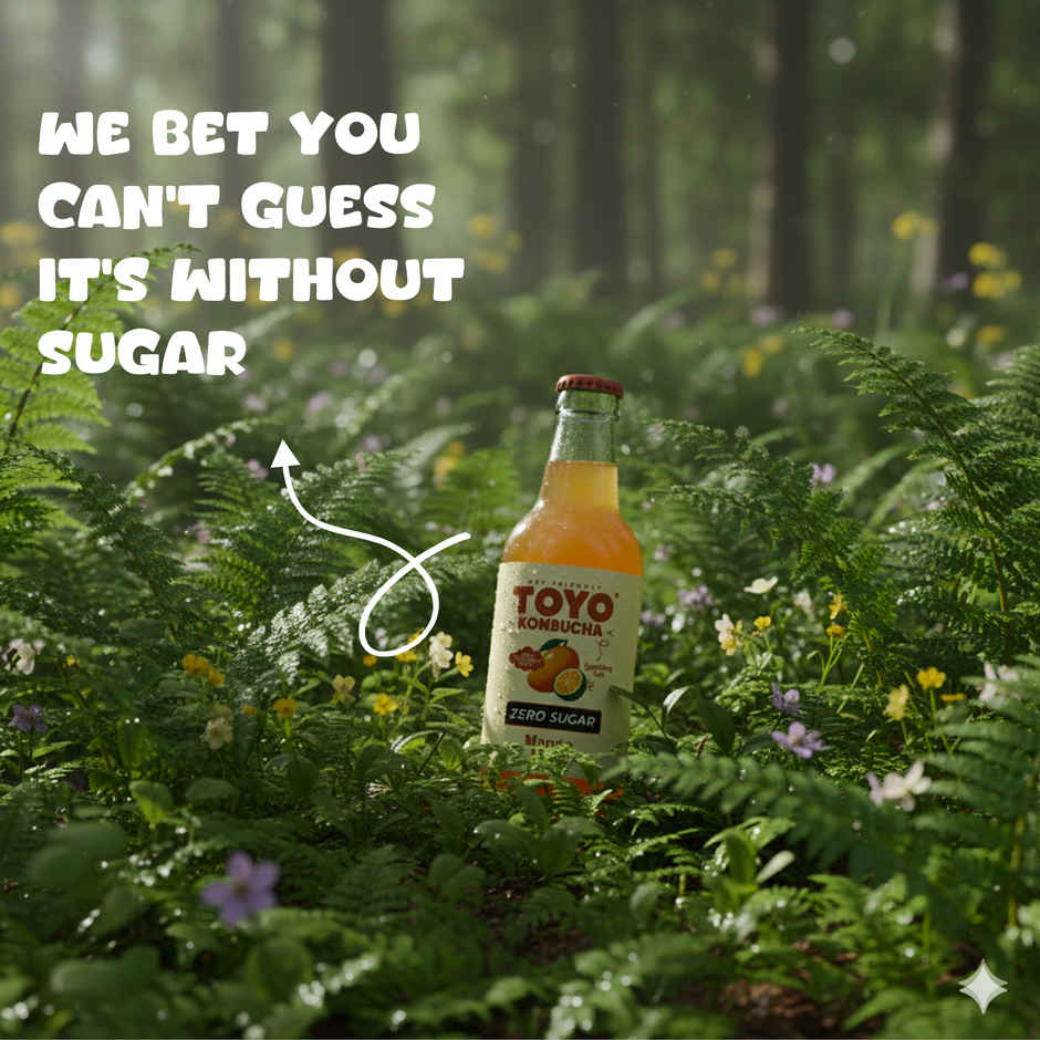 Toyo Kombucha Zero Sugar Mango Lime